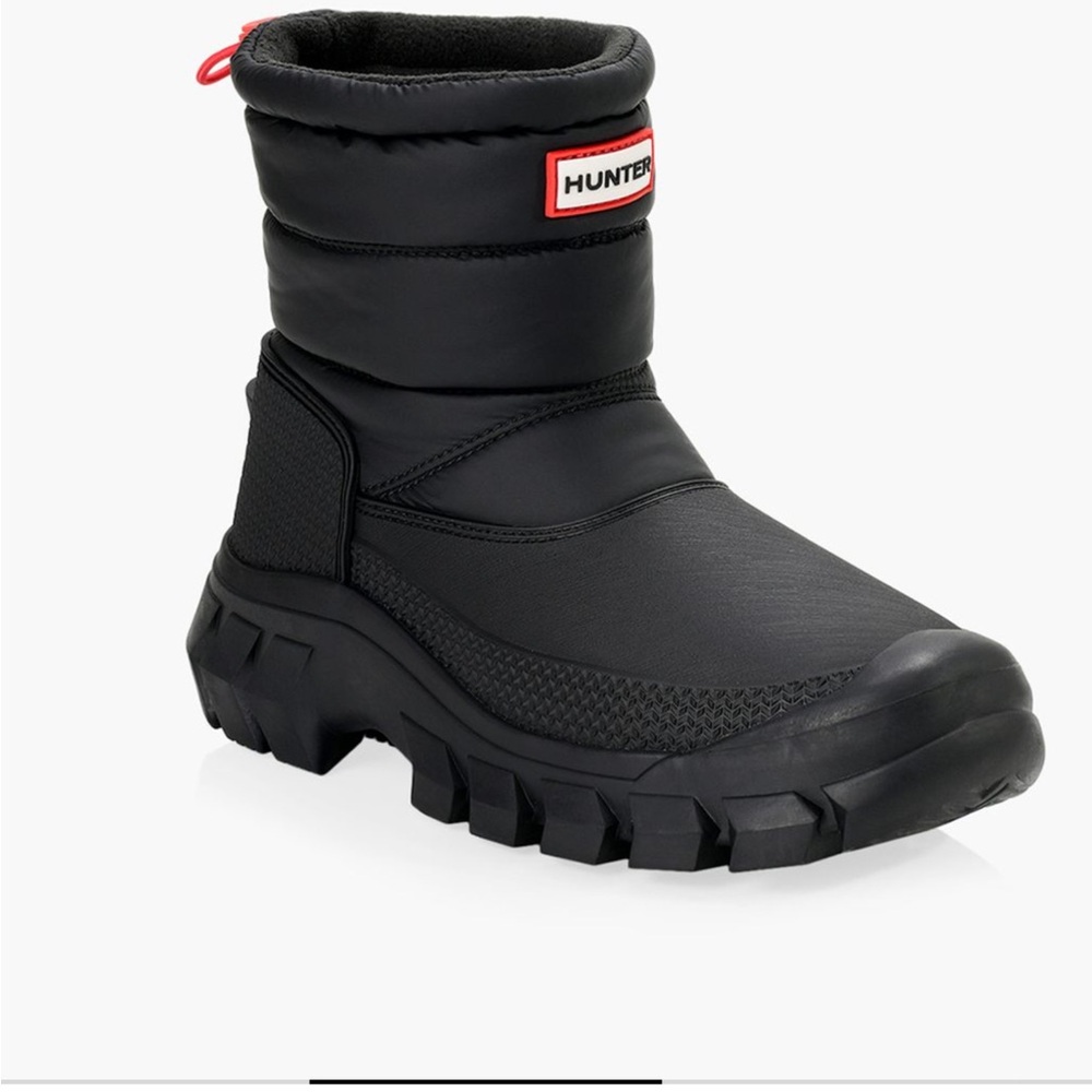 Hunter Black Winter Boots
